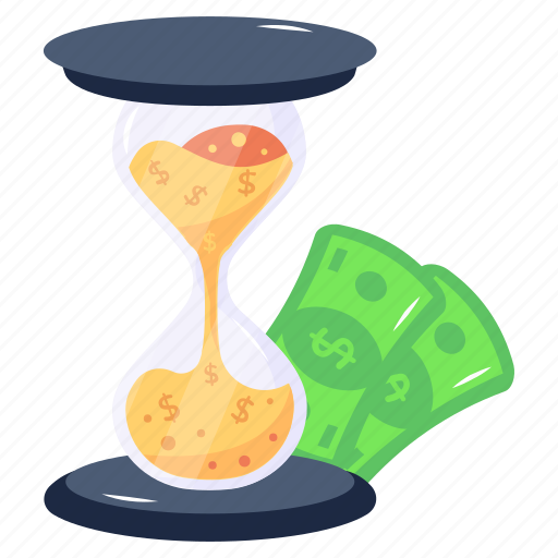 Financial time, time is money, business time, investment duration, investment time icon - Download on Iconfinder