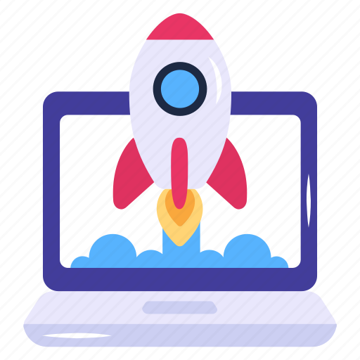 Financial launch, financial startup, boost up, initiation, business launch icon - Download on Iconfinder
