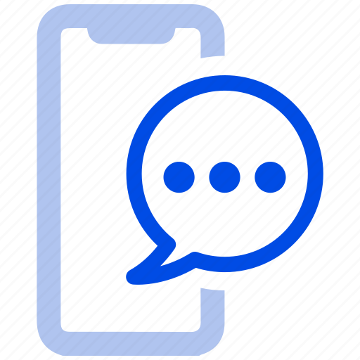 Mobile, chat1, accounting, analytics, business, chart, communication icon - Download on Iconfinder