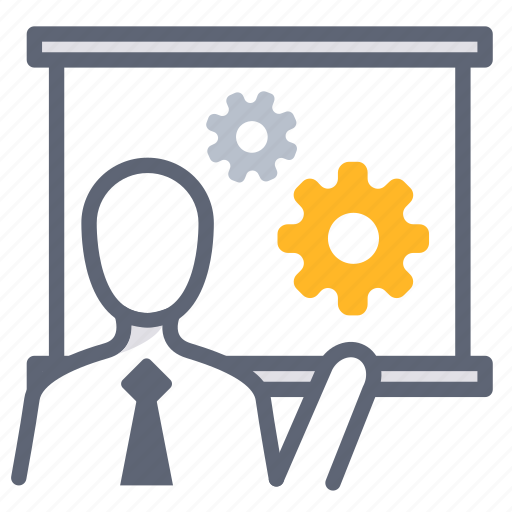 Business, development, plan, presentation, process, production, work icon - Download on Iconfinder