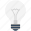 bulb, idea, light, light bulb, luminaire 