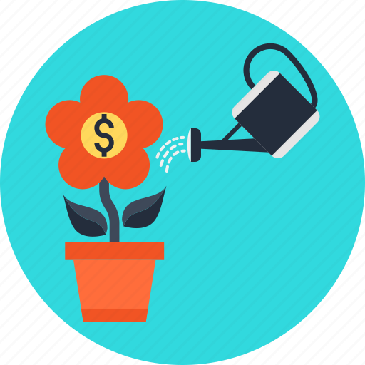 Business, coin, flower, growing, growth, money, plant icon - Download on Iconfinder