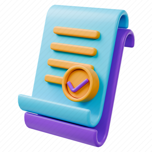 Review, paper, office, file, document, check, mark icon - Download on Iconfinder