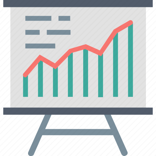 Presentation, analytics, business, chart, financial, graph, statistics icon - Download on Iconfinder