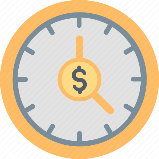 Is, money, time, business, clock, finance, management icon - Download on Iconfinder