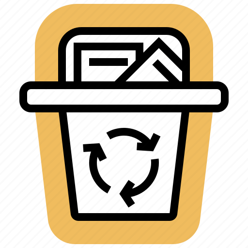 Bin, garbage, recycle, reused, waste icon - Download on Iconfinder