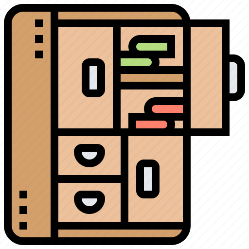 Cabinet, data, document, file, storage icon - Download on Iconfinder