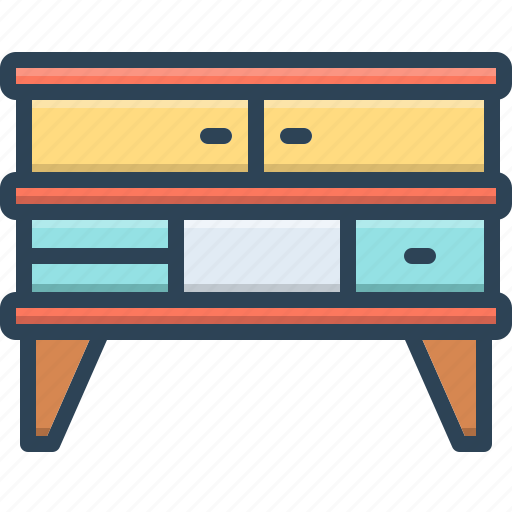Cabinet, closet, cupboard, furniture, home, shelf, wardrobe icon - Download on Iconfinder