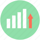 bar graph, business chart, growth chart, infographic, progress
