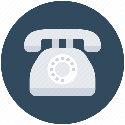 Contact us, landline, phone, telephone, vintage phone icon - Download on Iconfinder