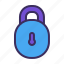 lock, security, padlock, safeguard 