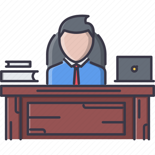 Boss, business, director, job, office, table, work icon - Download on  Iconfinder