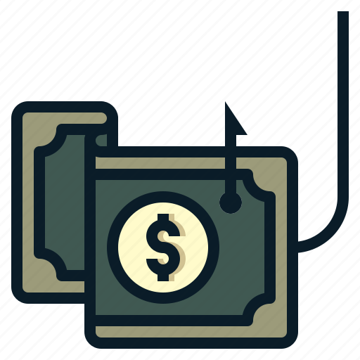 Bank, cash, hook, investment, money, motivate, trap icon - Download on Iconfinder