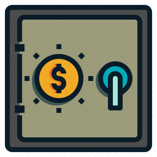 Bank, deposit, money, safe icon - Download on Iconfinder