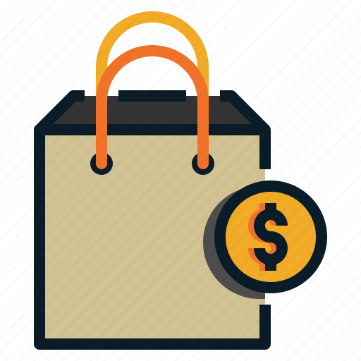 Bag, commerce, dollar, money, shopping icon - Download on Iconfinder