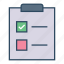 business, finance, inventory, checklist, clipboard, document, list 