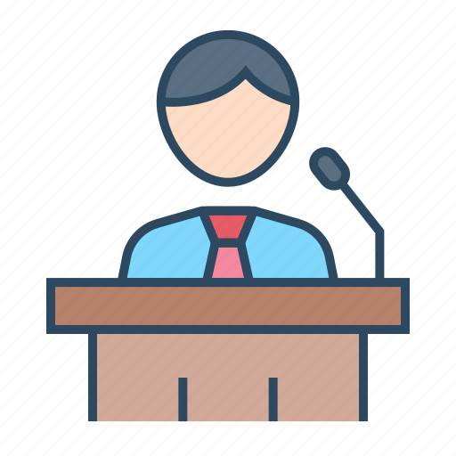 Business, finance, speech, conference, presentation, seminar, training icon - Download on Iconfinder