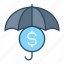 business, finance, insurance, money, protection, security, umbrella 