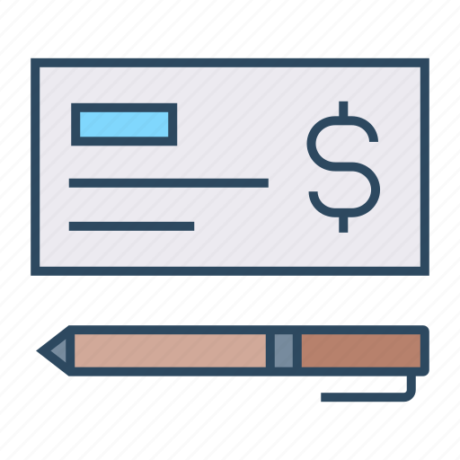 Business, finance, cheque, banking, money, payment icon - Download on Iconfinder