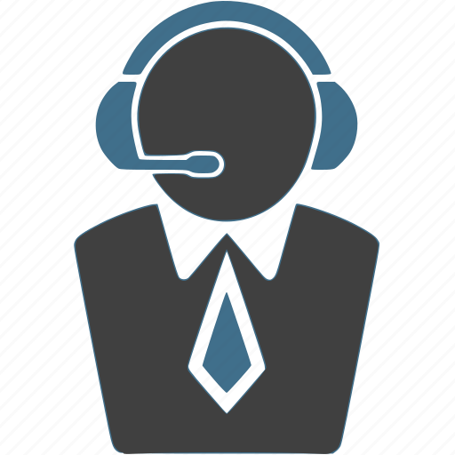 Businessman, call service, customer support, help, info, information icon - Download on Iconfinder