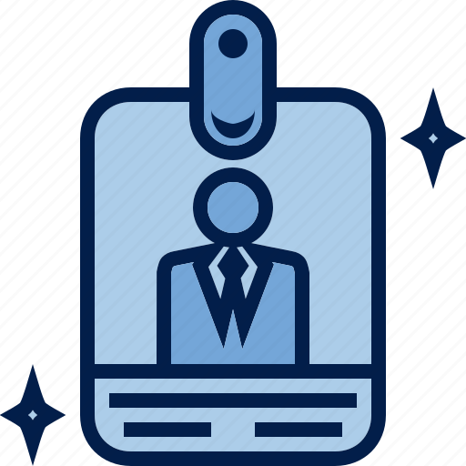 Badge, business, card, degree, finance, profile, specialist icon - Download on Iconfinder