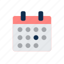 business, calendar, daybook, timetable icon