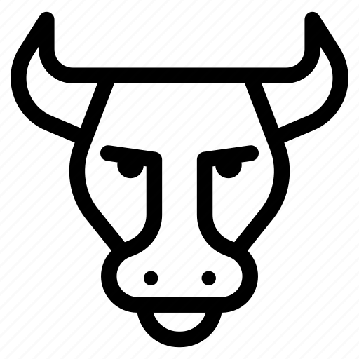 Animal, bull, bullish, ox icon - Download on Iconfinder
