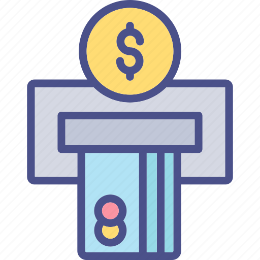 Atm, money, cash, card, credit, payment, finance icon - Download on Iconfinder