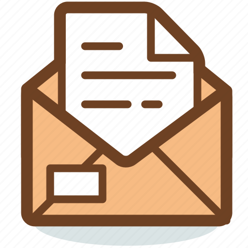Email, envelope, letter, mail, message, opened, inbox icon - Download on Iconfinder