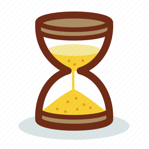 Clock, sand, sandglass, schedule, time, watch icon - Download on Iconfinder