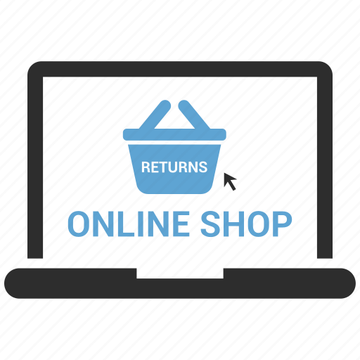 Basket, laptop, online, shopping icon - Download on Iconfinder