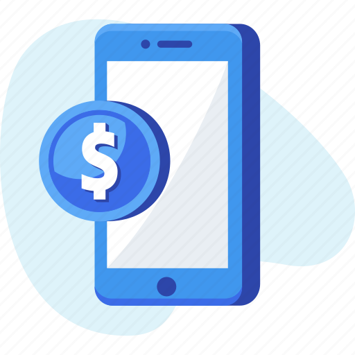 Coin, dollar, mobile, money icon - Download on Iconfinder