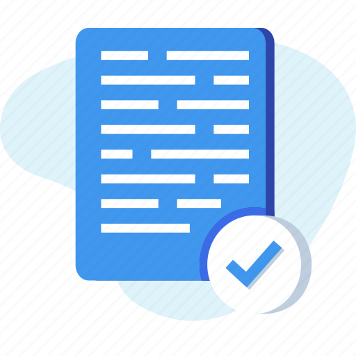 Check, document, note, notes, pen icon - Download on Iconfinder