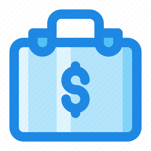 Bag, briefcase, business, case, dollar, money icon - Download on Iconfinder