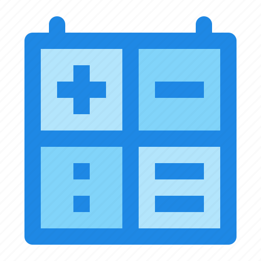 Calculation, calculator, counter, finance, math icon - Download on Iconfinder
