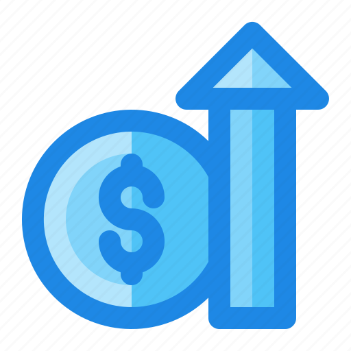 Business, currency, dollar, increase, up icon - Download on Iconfinder