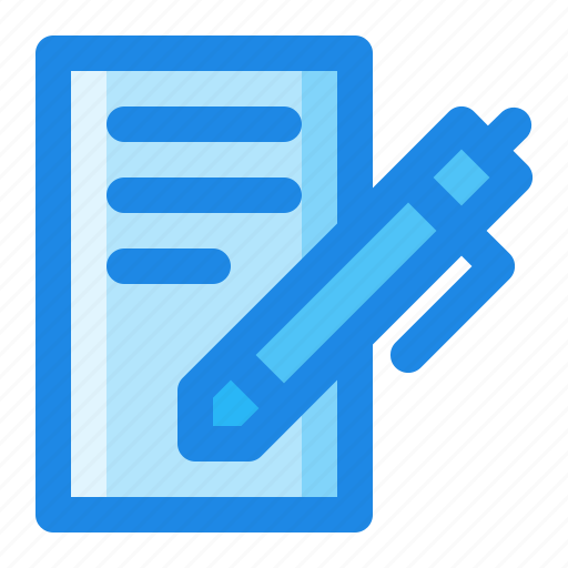 Data, note, paper, pen, survey icon - Download on Iconfinder