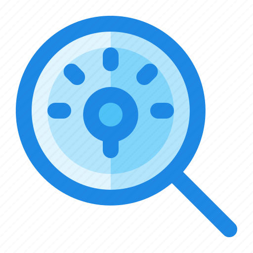 Analyse, brainstorming, magnifier, search icon - Download on Iconfinder