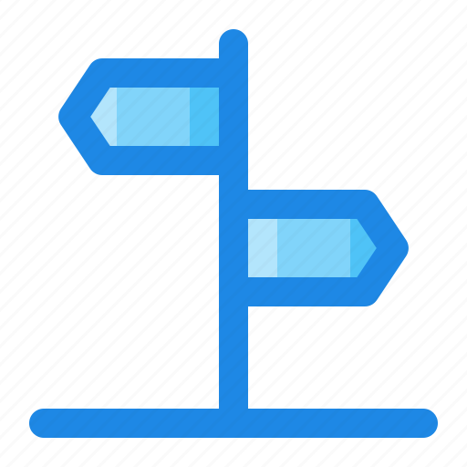 Direction, road, route, sign icon - Download on Iconfinder
