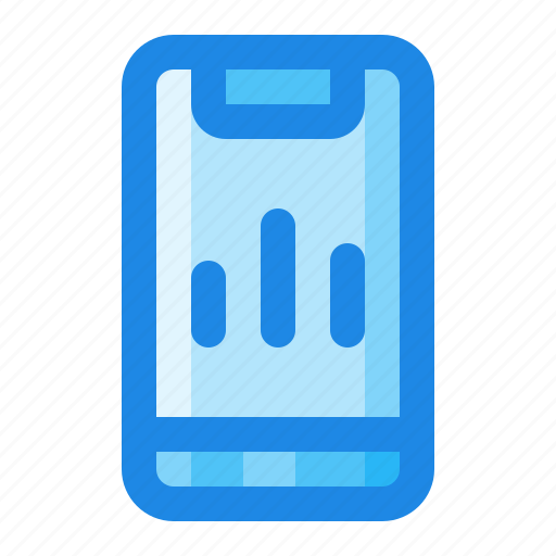 Analytic, business, chart, data, smartphone, statistic icon - Download on Iconfinder