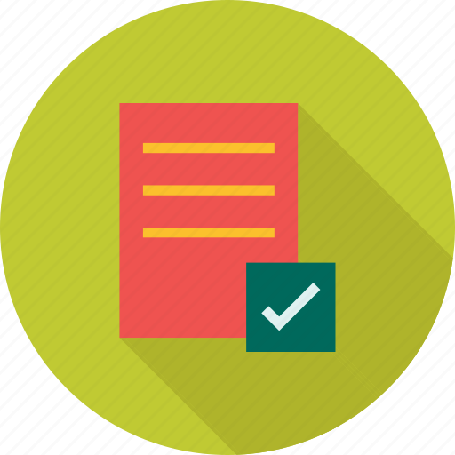 Check, checklist, clipboard, document, list, paper icon - Download on Iconfinder