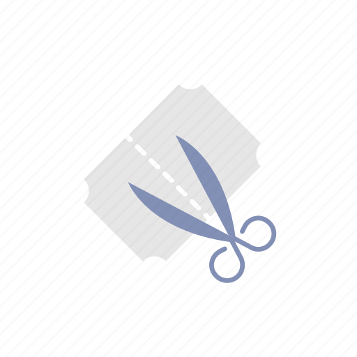 Business, coupon, discount, offer, promo, sale, scissor icon - Download on Iconfinder