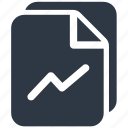 analysis, business, paper, plan, process, strategy icon