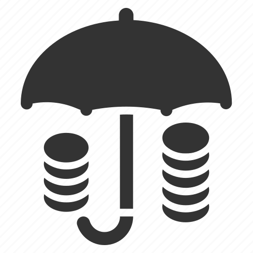 Investment insurance, money, protection, umbrella icon - Download on Iconfinder