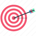 arrow, goal, success, target