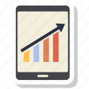 business graph, business growth, graph, growth, mobile, phone