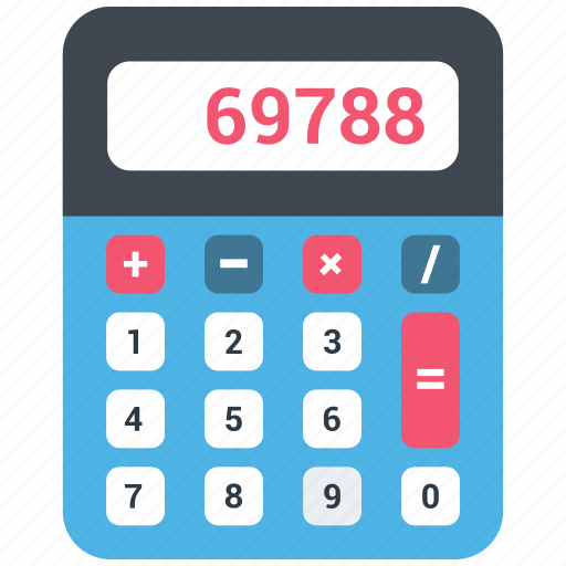 Calculate, calculator, math, numbers icon - Download on Iconfinder