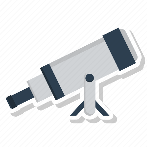 Astronomy, optical, refractor, scope, telescope, zoom icon - Download on Iconfinder