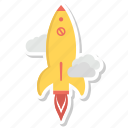 fly, mission, promotion, rocket, space