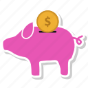 bank, piggy, piggy bank, piggybank, savings